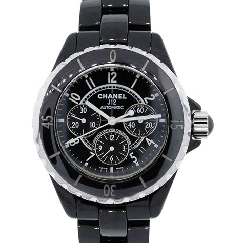 chanel watches - j12 black ceramic 41mm chronograph|Chanel j12 automatic watch price.